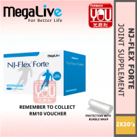 [YOUPHARMACY] MEGALIVE NJ-FLEX Forte (NJ FORTE) 2x20's