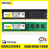 DDR3 DDR4 4GB 8GB Memoria RAM PC3 1066 1333 1600Mhz 12800 10600 8500 PC4 2133 2400 2666Mhz RAM Desktop Memory UDIMM Computer Ram