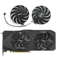95MM 4PIN DC 12V 0.5A RTX2070 GPU Cooling Fan for ASUS DUAL-RTX 2070-O8G-EVO graphics card cooling