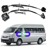 For Toyota Hiace high roof electric suction door original car mechanical lock modified automatic auto parts intelligent tool