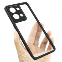 For Oppo Reno9 Cover For Oppo Reno9 Pro Plus Case Shell Soft Silicone Rubber Conque Fund Soft Capa B