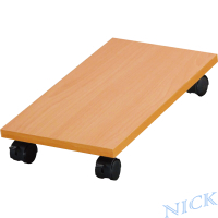 NICK 美耐敏四E板櫸木紋木製主機架
