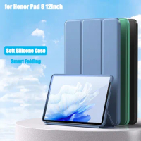 For Honor Pad V8 Pro 12.1 for Huawei Matepad Pro 12.6 Case with Pencil Holder Trifold Stand Tablet Case for Honor Pad 8 12