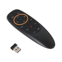 G10S Air Mouse Voice Remote Control BT5.0 2.4G Wireless Gyroscope IR Learning For H96 T95 X96 X98 V12 V58 Tanix Android TV Box