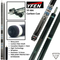 YFEN M4 Series - Stik Billiar Yfen Carbon FREE EXTENSION