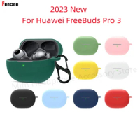 New For Huawei FreeBuds Pro 3 Case 2023 Wireless silicone Earphone Case Solid color headphone cases For Huawei FreeBuds Pro 3