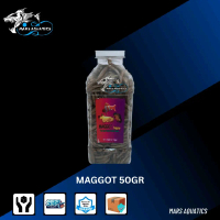 Makanan Ikan Maggot Super Ikan Hias Arwana Louhan Predator 50gr
