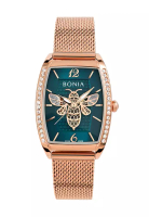 Bonia Watches Bee Women Elegance Watch & Jewellery Set BNB10608-2585S (Free Gift)