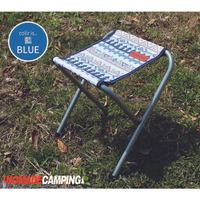 《台南悠活運動家》 NOMADE 馬德里BBQ折疊椅 N7119 藍色