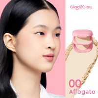 ⭐ Glad2Glow Perfect Blurring Cushion Foundation TWC Full Coverage Face Oil Control Makeup Powder Pow