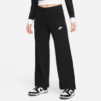 NIKE AS W NSW CLUB FLC MR PANT WIDE 黑 長褲 女款 運動褲 薄絨 FB2728-010