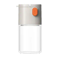 Glass Salt Shaker Glass Measuring Seasoning Bottle Clear Container Adjustable Shaker For Salt Paprika Pepper Cumin Powder Sugar