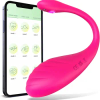 Bluetooth APP remote shock wearable underwear vibrator waterproof clitoral stimulator couples adult toys