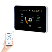 WiFi Smart Thermostat Temperature Controller Home Room Thermostat WiFi Water/Electric Floor Heating with Alexa Google Assistant