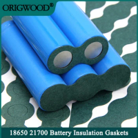 25/50/100/250/500pcs 18650 21700 Li-ion Battery Insulation Gasket 1S-8S Electrode Insulated Tool Pack Cell Barley Adhesive Paper