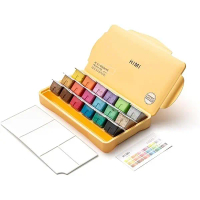 Miya Himi metallic gouache 18clr x 30ml