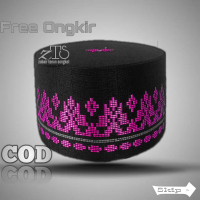 peci songkok songko kopia kopya topi lobe  Zubair tenun Songket PECI HITAM KOPIAH SONGKOK PECI SONGK