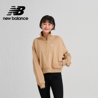 【New Balance】 半開襟上衣_女性_泰奶色_AWT31501INC