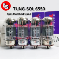 TUNG-SOL 6550 Vacuum Tube HIFI Audio Valve Replaces KT88 KT120 KT100 KT77 EL34 Electronic Tube Amplifier Kit Diy Matched Quad