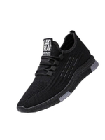 DAZZLING รองเท้าผ้าใบชาย Slip-On Casual Men s Shoes P4-43  BK Black