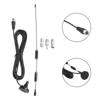 Magnetic Base Mount Digital Audio Antenna for Indoor Use, Improve FM AM Radio Reception, Compatible with Stereo Receiver Systems
