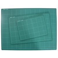 A2 切割墊 4開 切割板 (有格 深綠色)/一片入(定280) 桌墊 切割板 切割墊板 60cm x 45cm MIT製 信-C-018