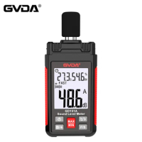 GVDA Digital Sound Level Meter Noise Meter Audio Level Meter Sonometro Sound Meter Decibelimetro 30-130dB Decibel Meter