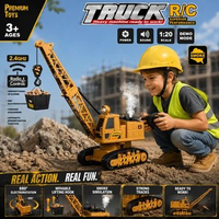 RC CRANE TRUCK 1:20 DENGAN EFEK ASAP REALISTIS