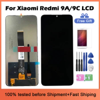 Original for Xiaomi Redmi 9A/ 9C M2006C3LG LCD Display Screen Touch Digitizer Assembly LCD Display 10 Point Touch Repair Parts