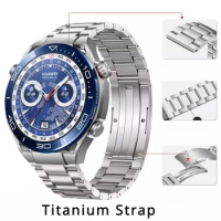 Titanium Strap for HUAWEI WATCH Ultimate /Watch 3/GT 3pro 46mm,22mm Watchband for Huawei GT3/3 Pro/GT2 Pro Business Watch Band