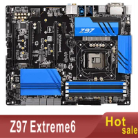 Z97 Extreme6 Desktop Motherboard 32GB LGA 1150 DDR3 Mainboard 100% tested fully work