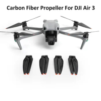 Carbon Fiber Propeller For DJI Air 3 Hard Durable Lightweight Propellers Foldable Props For DJI Air 3 Drone Accessories