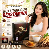 Kopi Raletsia Original | Raletsia Coffee Minuman Botanikal Serbuk Rasa Kopi dengan Ginseng BPOM 1 Bo