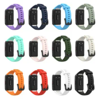 Soft Fashion Silicone Sport Band Straps For -Huawei Honor Band 6 Smart Wristband Bracelet Replacement Watch Strap For Honor Band