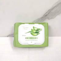 蘆薈 無酒精深層清顏卸妝濕巾 120pcs 卸妝 無酒精