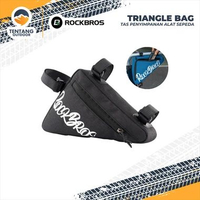 ROCKBROS G001/G002 Tas Frame Sepeda Tas Segitiga Rangka Sepeda MTB ROADBIKE Small Hitam