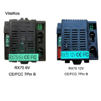 VitalKos Weelye RX75 6V 12V Receiver CE/FCC Kids Electric Car 2.4G Bluetooth Transmitter Receiver (Optional) Car Parts