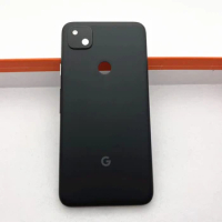 Back Battery Cover For Google Pixel 4A Rear Door Housing Case Replacement For Google Pixel 4A 5G Battery Cover With Lens