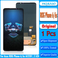 6.78" Original For Asus ROG Phone 6 AI2201_C LCD Display Touch Screen Digitizer Assembly For ASUS ROG Phone 6S LCD Repair