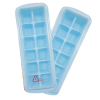 【派樂】冰塊製冰格12格裝含蓋子 3組(製冰模 冰磚盒 製冰盒 製冰格 分裝盒)