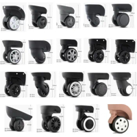 Luggage Wear-Resistant Mute Universal Wheel Replacement Repair Part Luggage Roller Trolley Trunk Accessories Pull Bar Box Wheel