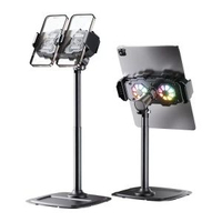 雙核手機平板支架散熱器半導體制冷靜音降溫伸縮調節360旋轉