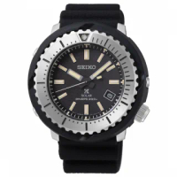 【SEIKO 精工】PROSPEX STREET 鮪魚罐頭太陽能潛水錶/46.2mm(V157-0DD0D SNE541P1)