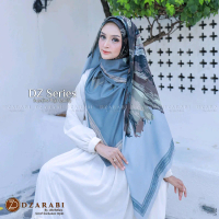 Segi empat Digital Sublim Hijab Segi Empat Motif Dzarabiscraf by rerava Syari 130x130 Bahan Superfin