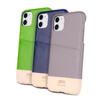 【Alto】iPhone 11 皮革保護殼 Metro(插卡 口袋 收納)