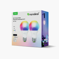 【nanoleaf】智能氣氛燈泡-2入組(rgb 氛圍燈 Apple homekit 變色燈泡 網美燈 e27 led)
