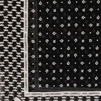ผ้าพันคอ รุ่น K/IKONIK 2.0 ALL-OVER-PRINT  สีดำ/ขาว