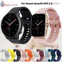 For Xiaomi Huami Amazfit GTR 2 GTS 2 Strap for gts2 gtr2 Sport bracelet Silicone Watchband Watch Strap For Amazfit GTR 42mm 47mm