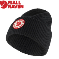 【Fjallraven 小狐狸 瑞典 1960 Logo Hat羊毛帽《黑》】F78142/毛帽/保暖帽/針織帽