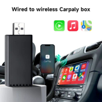 Mini Smart Carplay AI Box Apple Carplay Wireless Adapter Car OEM Wired To Wireless Car Play Plug and Play USB Dongle for iphone